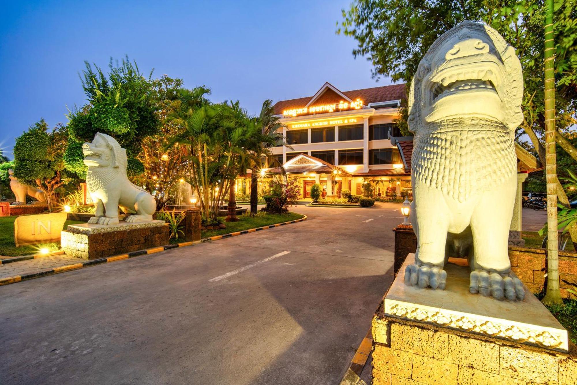 סיאם ריפ Khemara Angkor Hotel & Spa מראה חיצוני תמונה